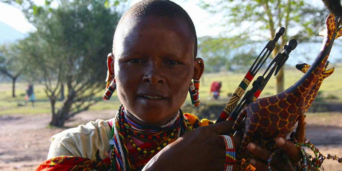 massai jewelery selling